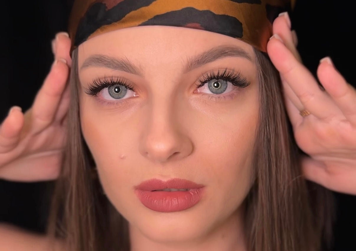 Awangarda + dolne rzęsy